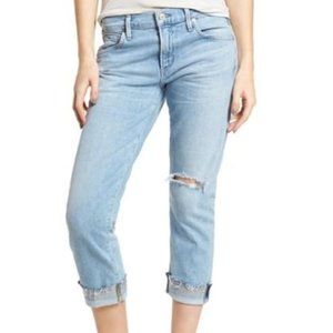 Citizens of Humanity Emerson Ripped Crop Slim Boyfriend Jeans Size 29